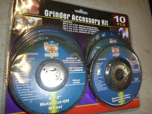 BR Tools Grinder Accessory Kit 10 P...