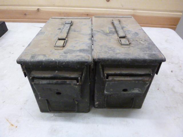 2 Ammo Cans 12&quot X 6&quot X 7 ...