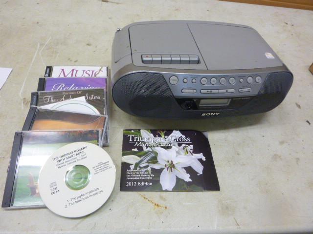 Sony RadioCD Player With miscellan...