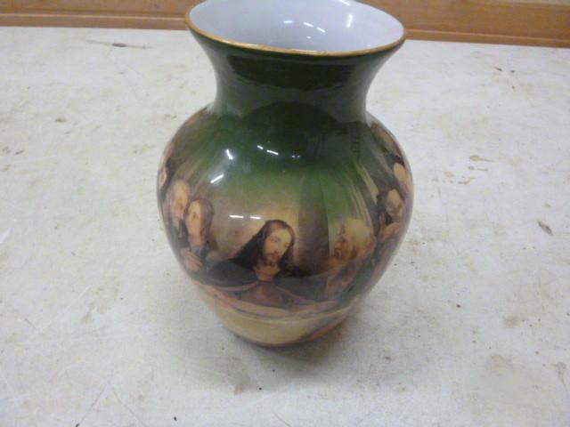 Unique Last Supper Vase...