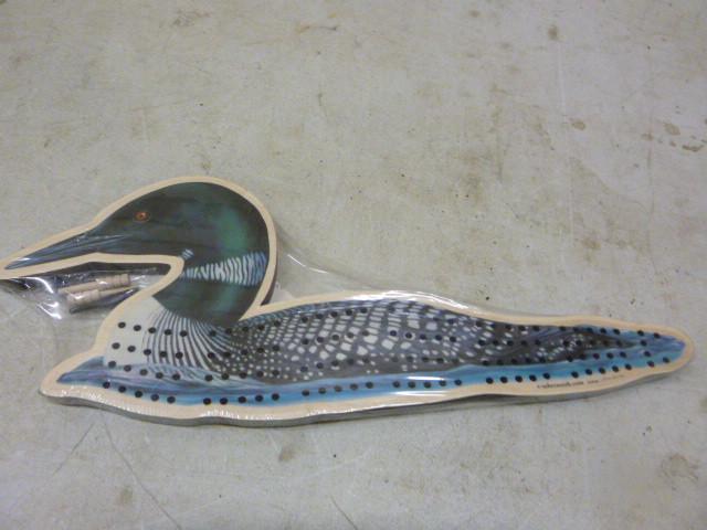 Loon Cribbage Board...