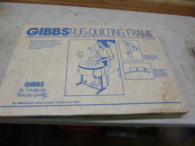 Gibbs Rug and Quilting Frame...