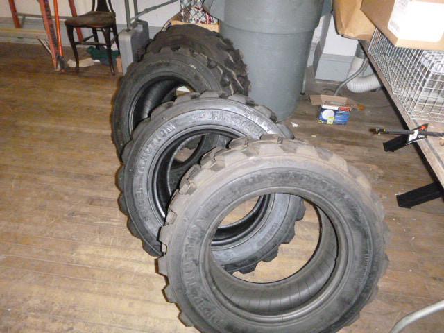 4 New Skid Loader Tires 10-16.5 NHS...