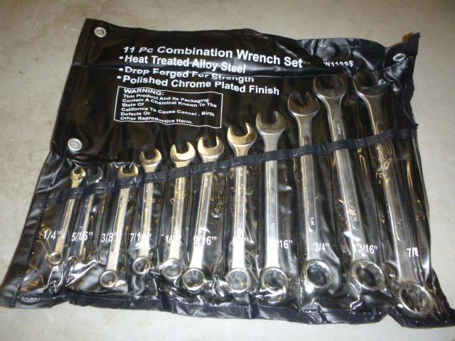 Performance Tool SAE 11 Piece Wrenc...