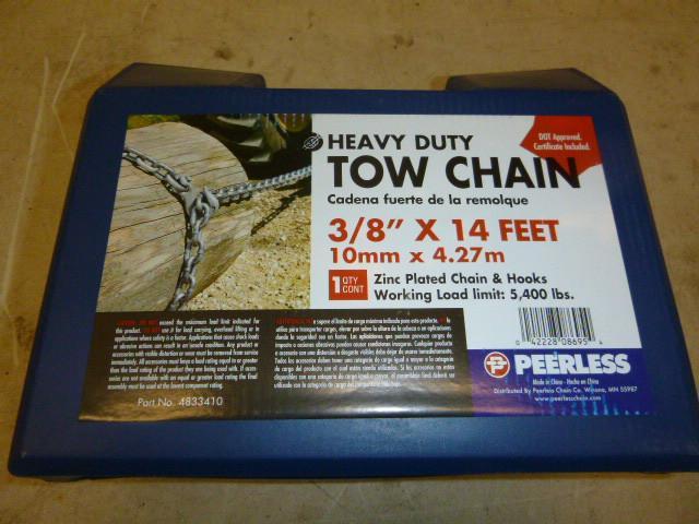 Heavy Duty Tow Chain with Case 38&...