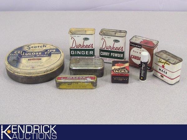Lot of Collectible Vintage Tins