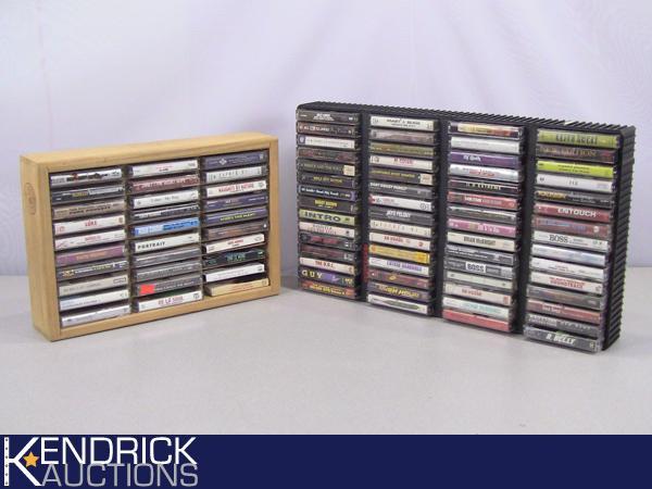 Lot of Vintage Hip Hop, R&B, and Gangster Rap Cassette Tapes