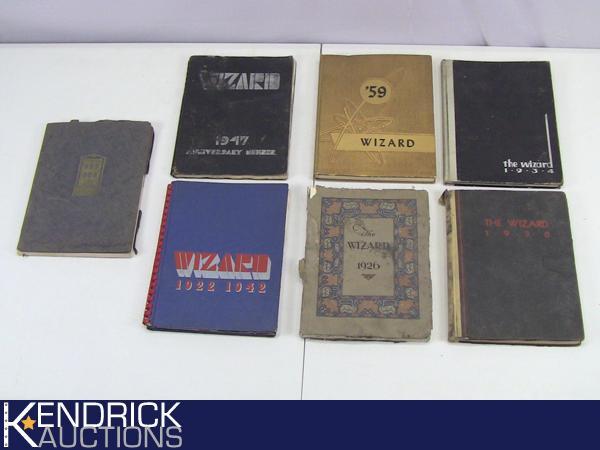 Lot of Vintage Minneapolis Edison High School The Wizard Yearbooks