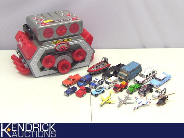 Lot of Vintage Toy Cars, Trucks, Planes, and Boat