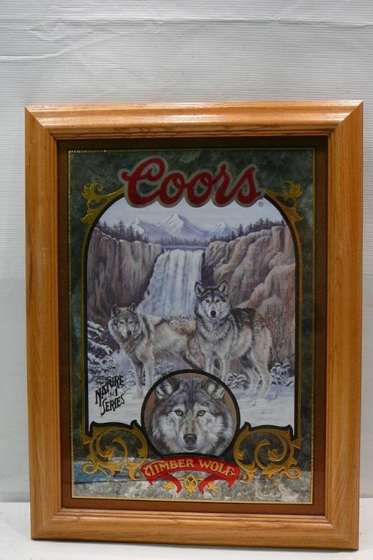 lot 31 image: Coors Nature Series 16&quotW x 21&...