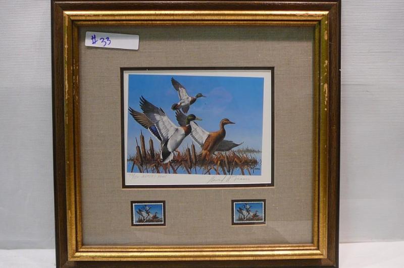 lot 33 image: Mallards By Gary Maass #72150 19-1...