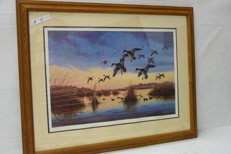lot 5 image: Feet Down at Dr Js By Jerry Raedke...