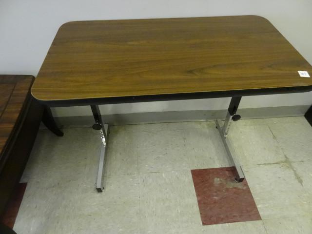 lot 101 image: 36 x 20 adjustable height table...