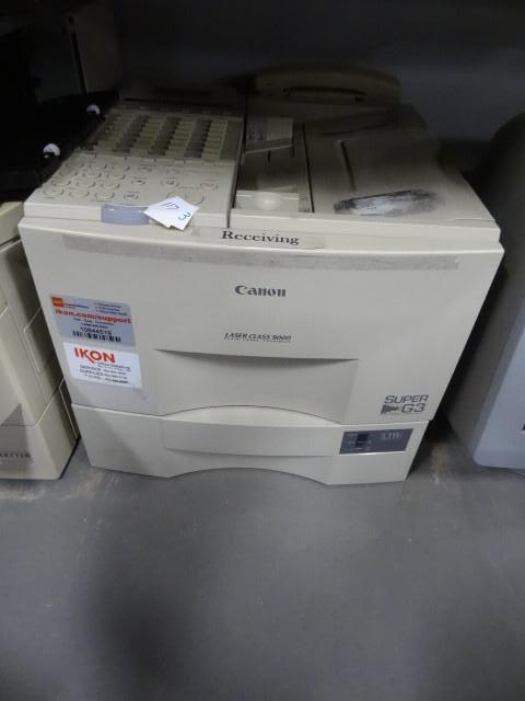 lot 117 image: Canon laser class 9000 fax machine...