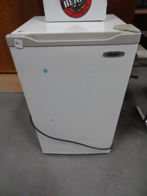 lot 121 image: Haier dorm fridge. BC-111...