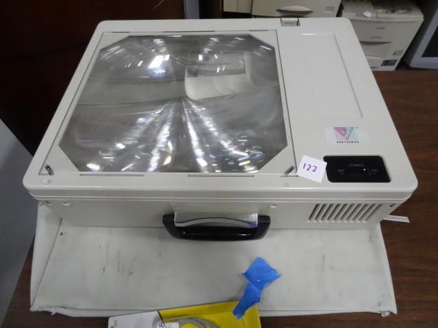 lot 122 image: Varitronics portable over head proj...