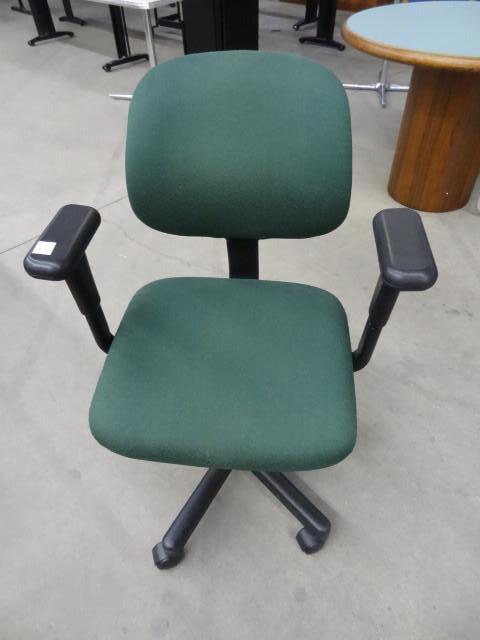 lot 159 image: Office chair on wheels...