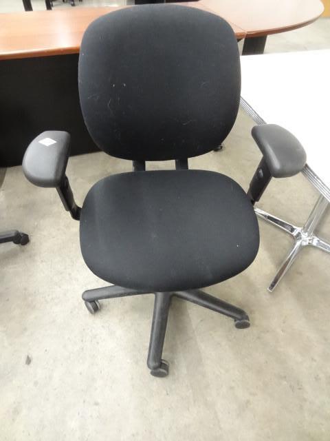 lot 294 image: Office chair on wheels...