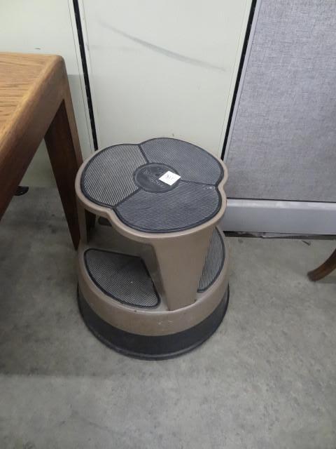 lot 311 image: Step stool on wheels...