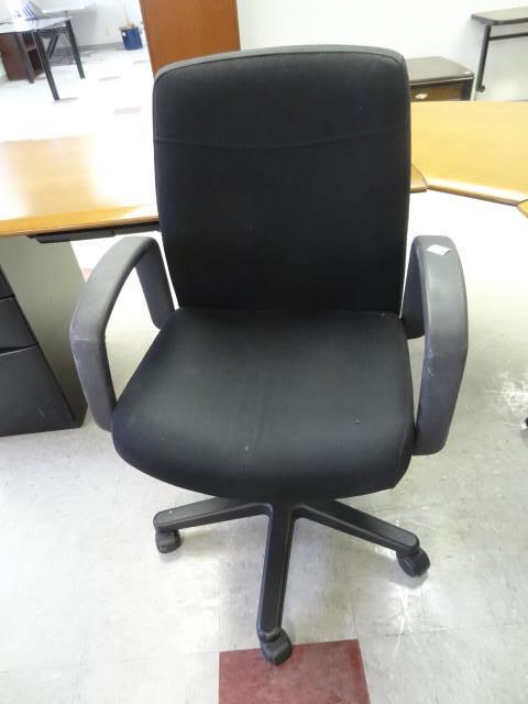 lot 79 image: Office chair on wheels...