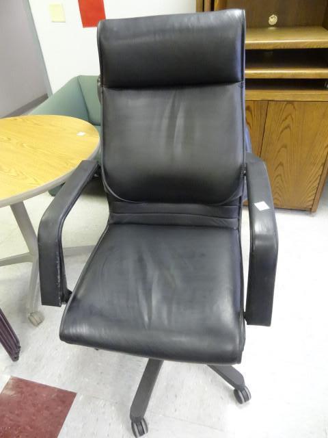 lot 88 image: Office chair on wheels...