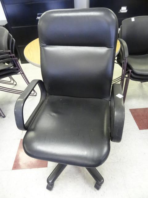 lot 90 image: Office chair on wheels...