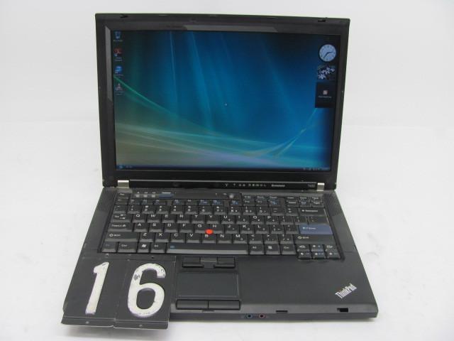 lot 16 image: Lenovo thinkpad T400 laptop compute...