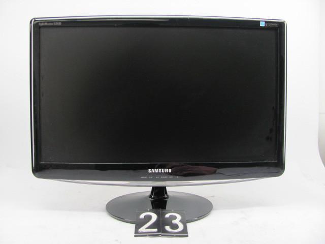lot 23 image: Samsung B2430 24" LCD monitor....