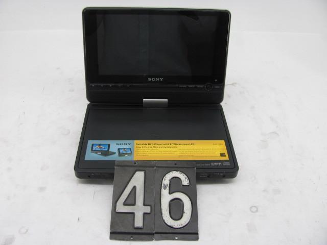 lot 46 image: Sony DVP-FX810 portable DVD player ...