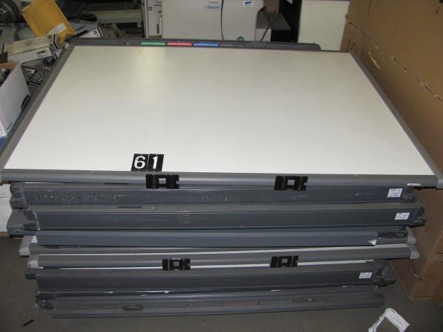 lot 61 image: Pallet of smartboards. Boards only,...