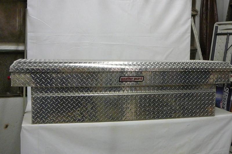 Weather Guard aluminum tools box wi...