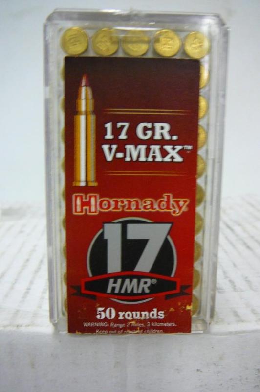 Hornady&nbspHMR 17 17GR. V Max&nbs...