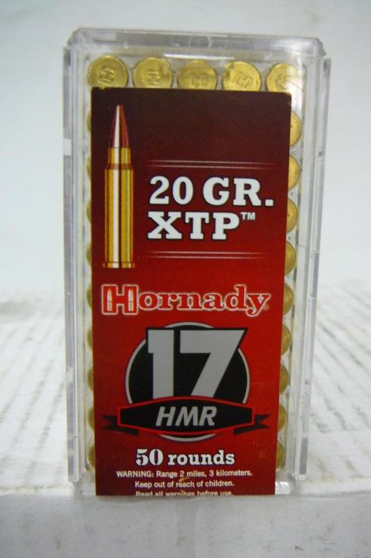 Hornady HMR 17 20GR. XTP&nbsp 50 r...