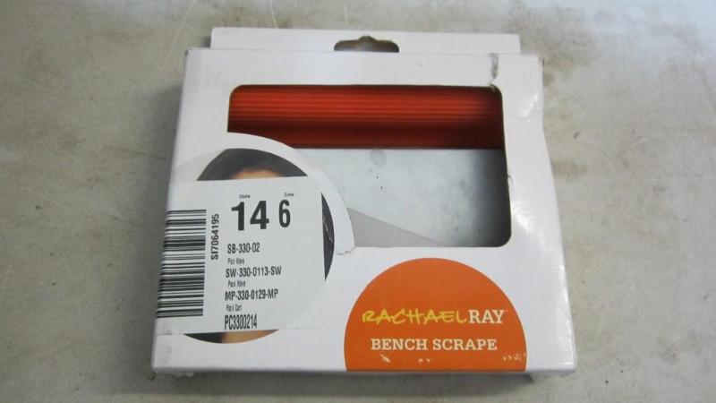 lot 25 image: Rachel Ray bench scraper...