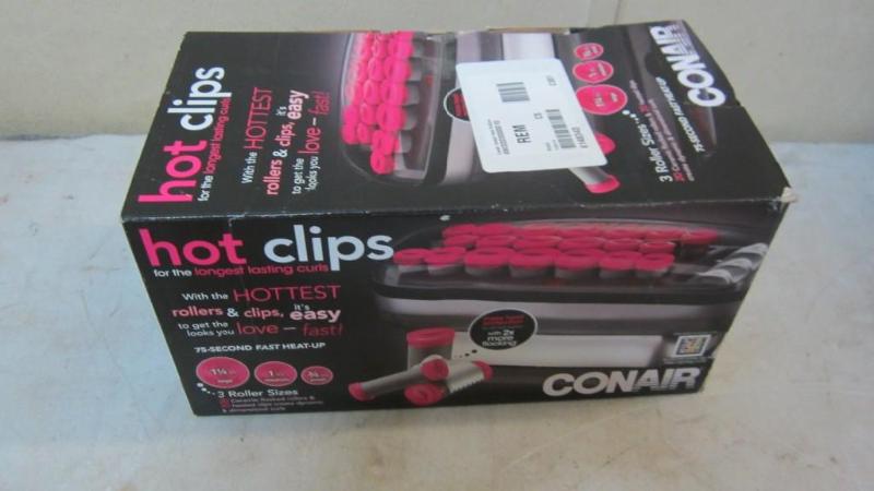 lot 26 image: Conair hot clips...