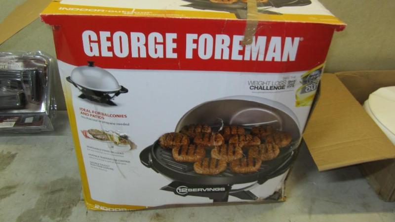 lot 33 image: George Foreman grill...