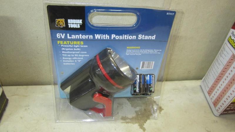 lot 4 image: New 6V Lantern...