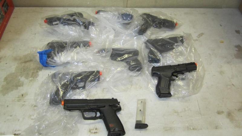 lot 63 image: BB gun pistols...