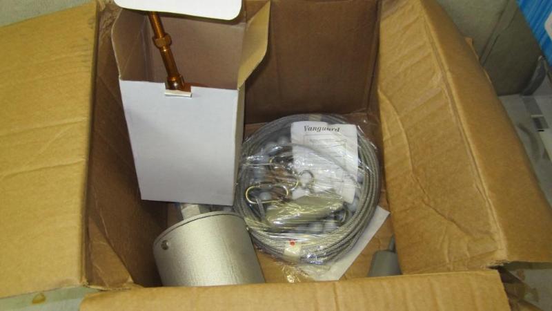 lot 64 image: flagpole parts, no long pole...