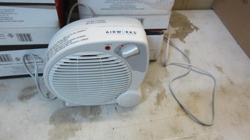 lot 93 image: 10 air works heaters, parts or repa...