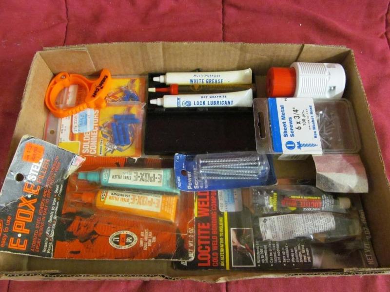 Lock Lubricant, Sheet Metal Screws,...