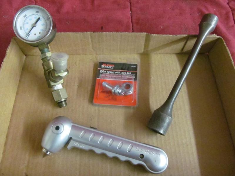 Super Starter, Wrench, Pressure Gau...