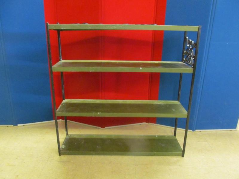 Small Metal Book Shelf, 36 in Tall ...