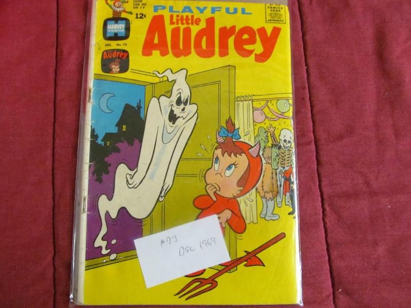 Harvey 12 Cent #73 Dec Little Audre...