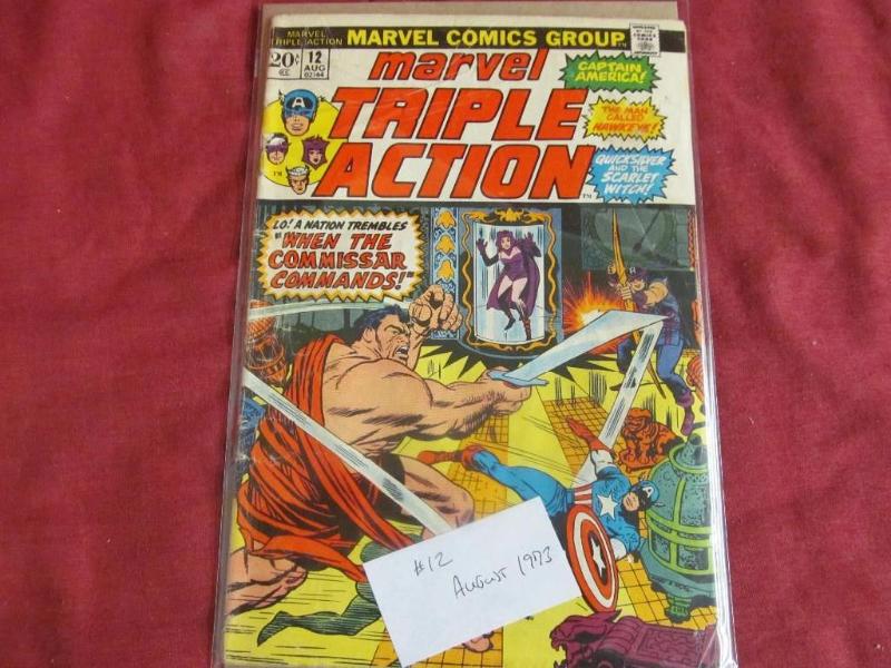 Marvel Comics 20 Cent #12 Aug 1973 ...