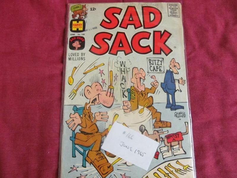 Harvey 12 Cent #166 June 1965 Sad S...