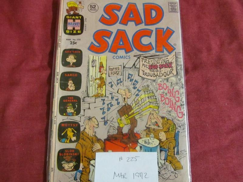 Giant 25 Cent #225 March 1972 Sad S...