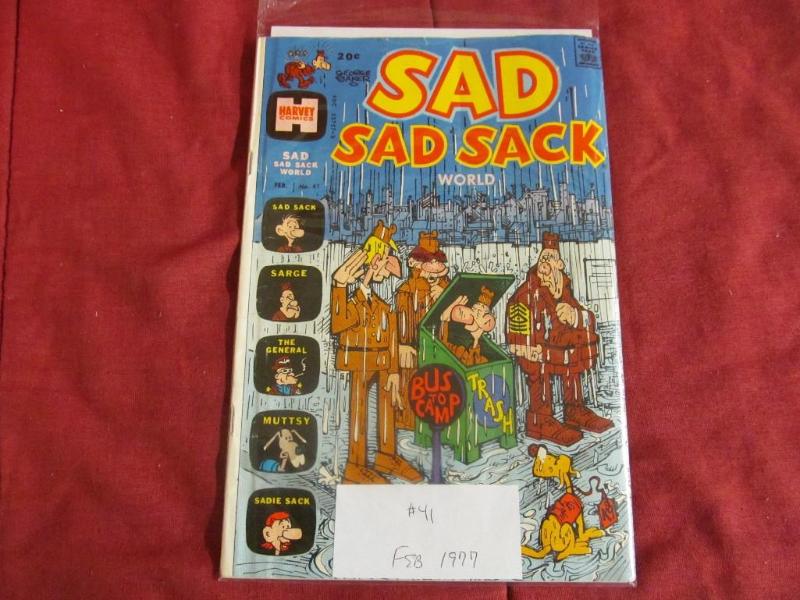 Harvey 20 Cent #41 Feb 1977 Sad Sac...