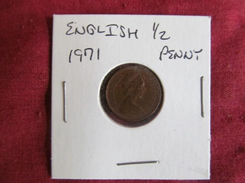 1971 English 12 Penny...
