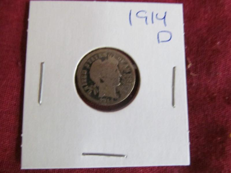 1914 D Barber Dime...